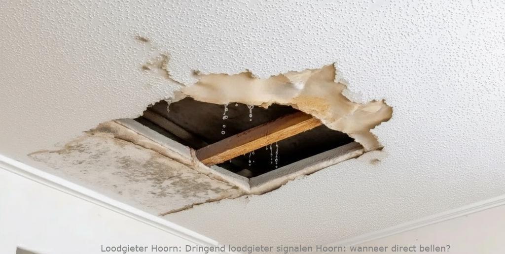Dringend Loodgieter Signalen Hoorn