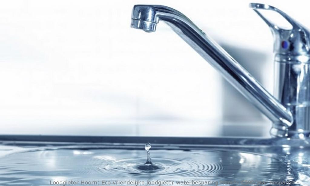Eco Vriendelijke Loodgieter Waterbesparing Hoorn